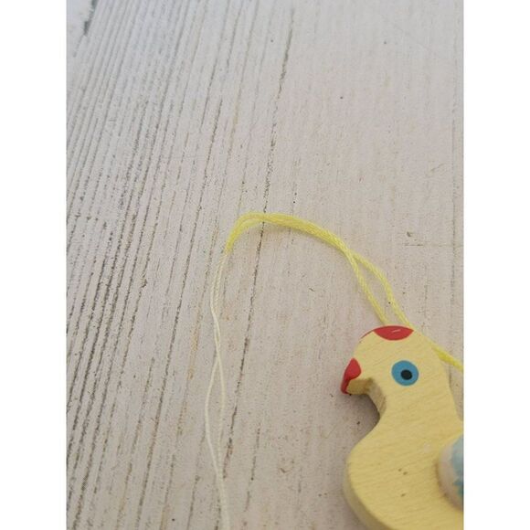 Bird chick egg Easter ornament Xmas decor set - Picture 5 of 5